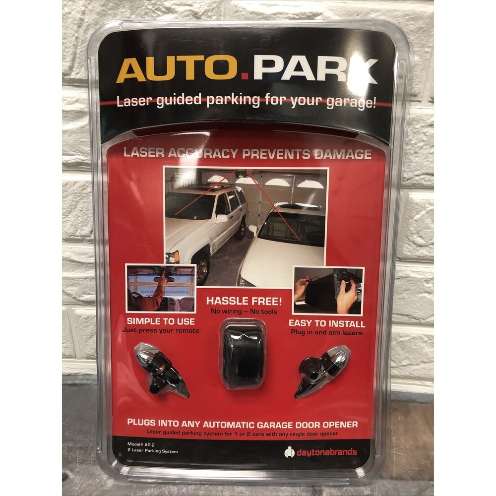 Auto Park Laser Guided Parking System Garage 2 Car Space Spot 669026 Model AP-2